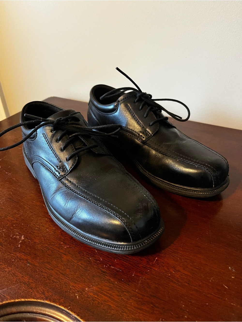 Florsheim Work Coronis Steel Toe SD Black Bike Toe Oxford Men’s 8.5 E